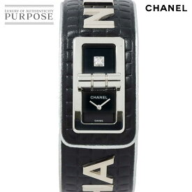 シャネル CHANEL コードココ ウォンテッド ドゥ シャネル H6947 レディース 腕時計 1P ダイヤ ブラック 文字盤 クォーツ ウォッチ Code Coco 【中古】