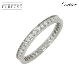 【新品同様】 カルティエ Cartier バレリーナ #49 リング フル ダイヤ Pt プラチナ 指輪 Ballerine Ring【証明書付き】【中古】