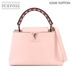 【未使用 展示品】 ルイ ヴィトン LOUIS VUITTON カプシーヌ MM 2way ハンド ショルダー バッグ トリヨンレザー バブルガムピンク M52388 RFID Capucines MM 【中古】