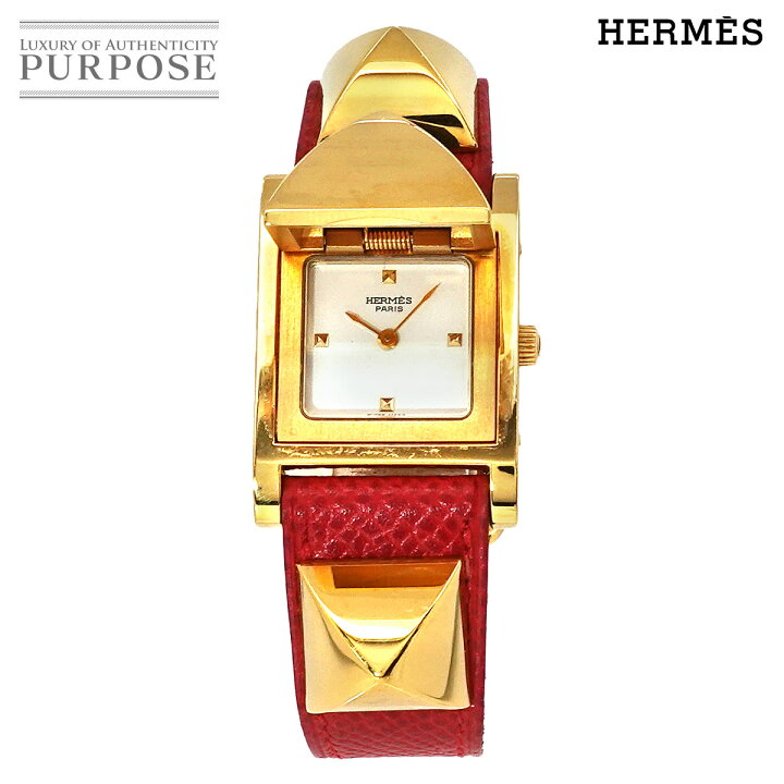 楽天市場】エルメス HERMES メドール ヴィンテージ レディース 腕時計 