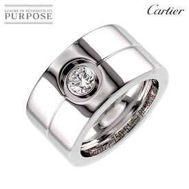 【新品同様】 カルティエ Cartier ハイラブ #51 リング ダイヤ K18 WG ホワイトゴールド 750 指輪 High Love Ring 【中古】
