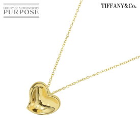 【新品同様】 ティファニー TIFFANY&Co. フルハート ネックレス 40cm K18 YG イエローゴールド 750 Necklace【中古】