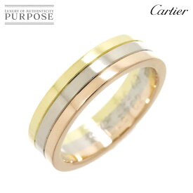 【新品同様】 カルティエ Cartier ヴァンドーム #49 リング K18 YG WG PG スリーゴールド 3カラー 750 指輪 Vendome Ring【中古】