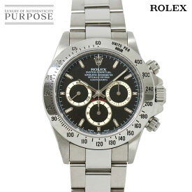 ロレックス ROLEX デイトナ 16520 P番 クロノグラフ メンズ 腕時計 エルプリメロ ブラック 文字盤 オートマ 自動巻き ウォッチ Daytona 【中古】