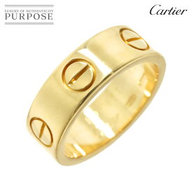 【新品同様】 カルティエ Cartier ラブ #46 リング K18 YG イエローゴールド 750 指輪 Love Ring【中古】