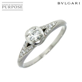 【新品同様】 ブルガリ BVLGARI インコントロ ダモーレ ダイヤ 0.30ct G/VS2/EX 20.5号 リング Pt プラチナ Incontro d'amore Ring 【証明書・鑑定書付き】【中古】