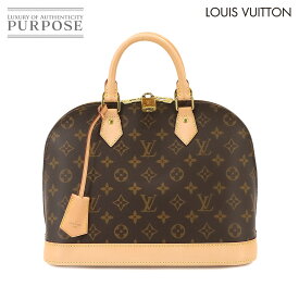 【新品同様】 ルイ ヴィトン LOUIS VUITTON モノグラム アルマ PM ハンド バッグ ブラウン M53151 Monogram Alma PM 【中古】