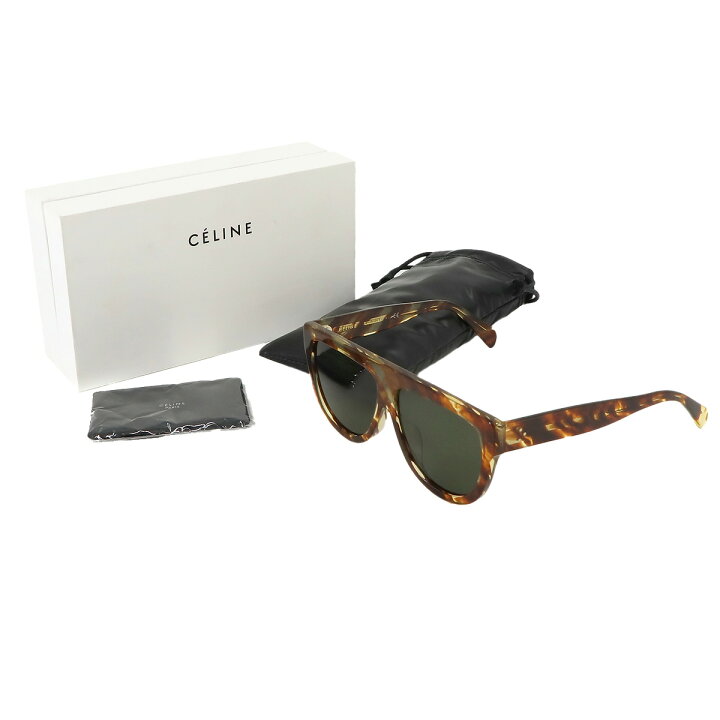 楽天市場】【新品同様】 セリーヌ CELINE べっ甲柄 サングラス 