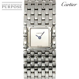 カルティエ Cartier パンテール リュバン W61004T9 レディース 腕時計 シルバー クォーツ ウォッチ Panthere 【中古】