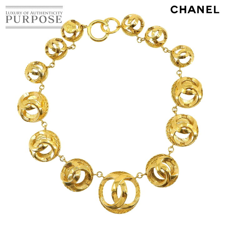 楽天市場】シャネル CHANEL ココマーク ネックレス ゴールド 