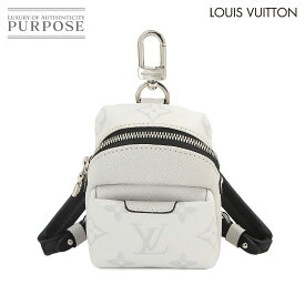 【未使用 展示品】 ルイ ヴィトン LOUIS VUITTON タイガラマ ビジューサック ネオ ディスカバリー バックパック バッグ チャーム アンタークティカ M69318 Bijoux Sac Backpack Charm 【中古】