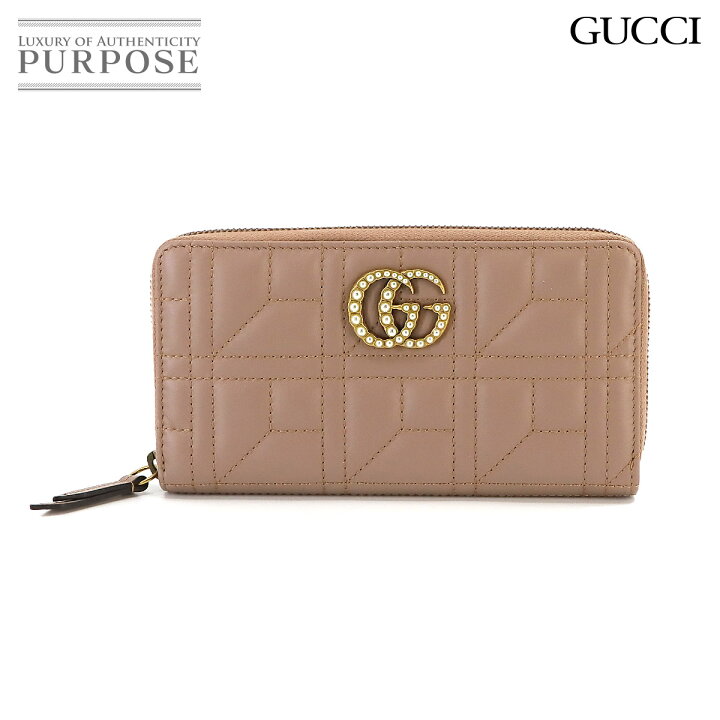 楽天市場】【未使用 展示品】 グッチ GUCCI GGマーモント ラウンド 
