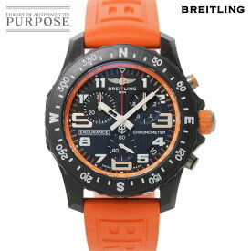 ブライトリング BREITLING エンデュランス プロ X82310 クロノグラフ メンズ 腕時計 デイト ブラック 文字盤 クォーツ ウォッチ Endurance Pro 【中古】