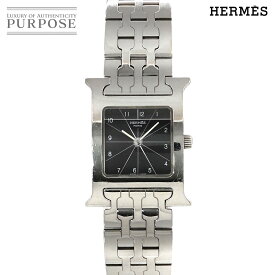 エルメス HERMES Hウォッチ HH1 210 レディース 腕時計 ブラック 文字盤 クォーツ ウォッチ H Watch 【中古】