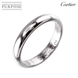【新品同様】 カルティエ Cartier 1895 クラシック バンド #55 リング Pt プラチナ 指輪 Classic Ring【中古】