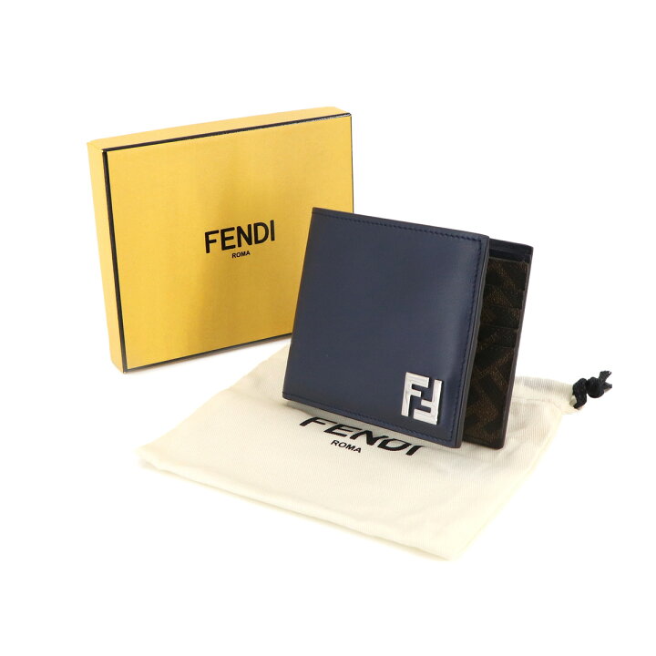 楽天市場】【未使用 展示品】 フェンディ FENDI FFスクエア ズッカ 二 