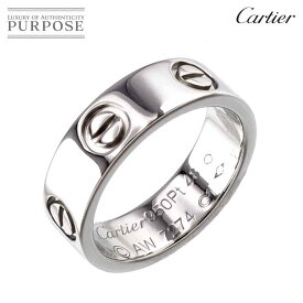 【新品同様】 カルティエ Cartier ラブ #48 リング Pt プラチナ 指輪 Love Ring【中古】