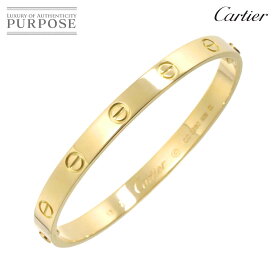 【新品同様】 カルティエ Cartier ラブ ブレス #17 K18 YG イエローゴールド 750 ブレスレット バングル Love Bracelet【中古】