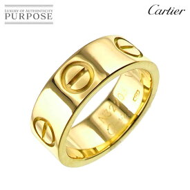 【新品同様】 カルティエ Cartier ラブ #44 リング K18 YG イエローゴールド 750 指輪 Love Ring【中古】
