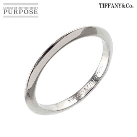 【新品同様】 ティファニー TIFFANY&CO. ナイフエッジ 5号 リング Pt プラチナ 指輪 Ring 【中古】