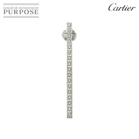 【新品同様】 カルティエ Cartier ラニエール ピアス ダイヤ K18 WG ホワイトゴールド 750 片方のみ 片耳 Laniere Earring Pierced【中古】