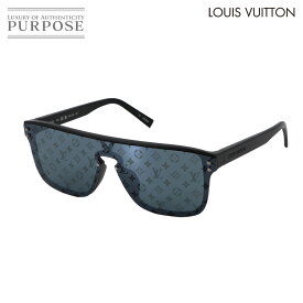 【未使用 展示品】 ルイ ヴィトン LOUIS VUITTON サングラス LV ワイメア モノグラム ブラックミラー Z1082E LV Waimea Sunglasses 【中古】