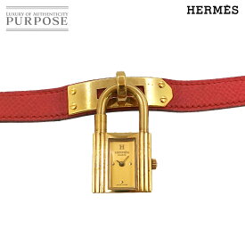 エルメス HERMES ケリーウォッチ ヴィンテージ レディース 腕時計 ゴールド クォーツ ウォッチ カデナ Kelly Watch 【中古】