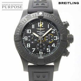 ブライトリング BREITLING アベンジャー ハリケーン XB0170 クロノグラフ メンズ 腕時計 デイト ブラック 文字盤 自動巻き Avenger Hurricane 【中古】