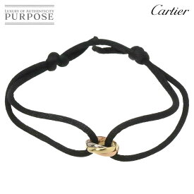 【新品同様】 カルティエ Cartier トリニティ ブレスレット K18 YG WG PG 750 スリーカラー Trinity Bracelet【中古】