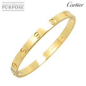 【新品同様】 カルティエ Cartier ラブ ブレス #17 K18 YG イエローゴールド 750 ブレスレット バングル Love Bracelet【証明書付き】【中古】