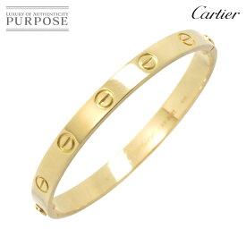 【新品同様】 カルティエ Cartier ラブ ブレス #16 K18 YG イエローゴールド 750 ブレスレット バングル Love Bracelet【証明書付き】【中古】