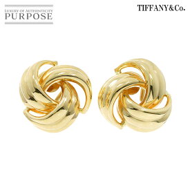 【新品同様】 ティファニー TIFFANY&Co. イヤリング K14 YG イエローゴールド 585 Earrings Clip-on 【中古】