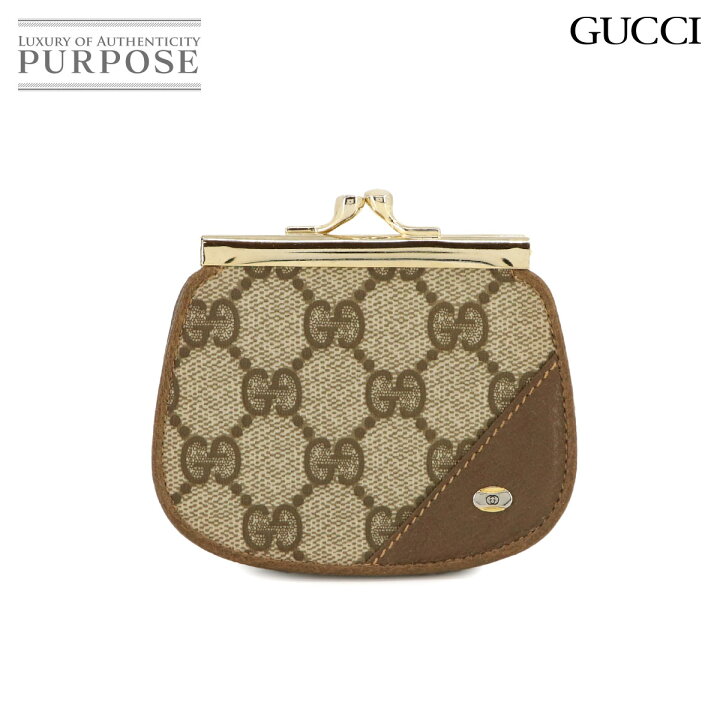 楽天市場】グッチ GUCCI GGプラス がま口 コインケース 小銭入れ PVC 