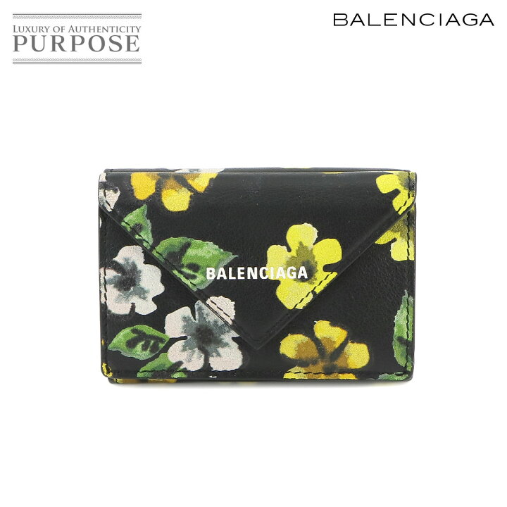 楽天市場】バレンシアガ BALENCIAGA ペーパー ミニ ウォレット 三 