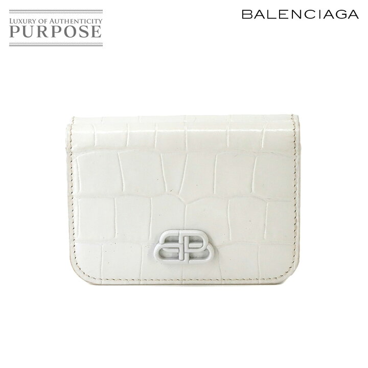 楽天市場】バレンシアガ BALENCIAGA BBロゴ コンパクト ウォレット 三  