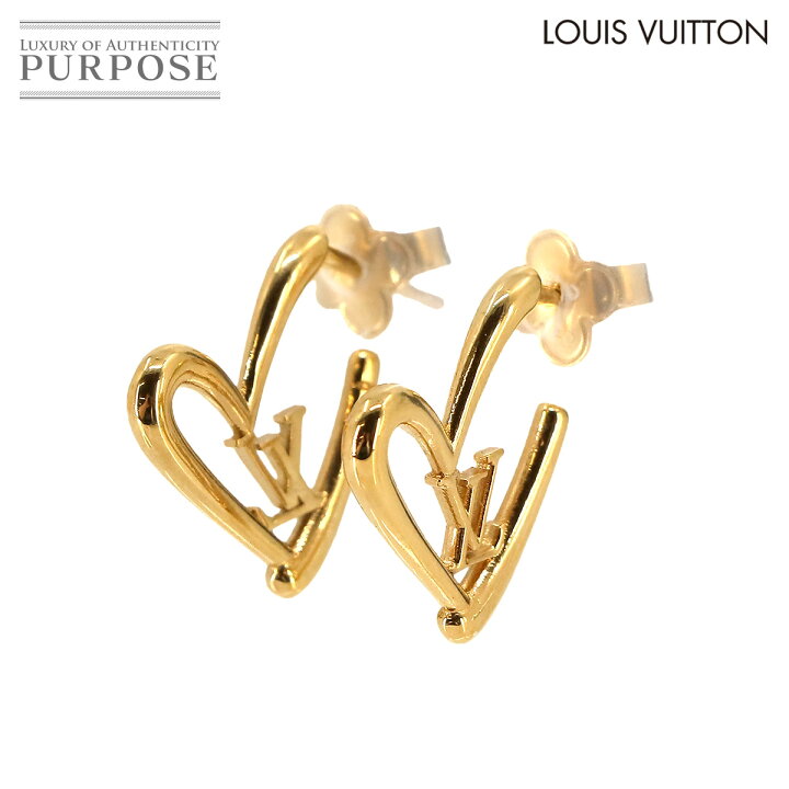 楽天市場】【新品同様】 ルイ ヴィトン LOUIS VUITTON ピアス ハート  