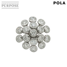 【新品同様】 ポーラ POLA ダイヤ 0.90ct ペンダント トップ K18 WG ホワイトゴールド 750 Diamond Pendant Top【中古】