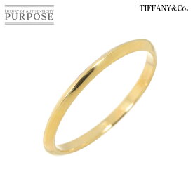 【新品同様】 ティファニー TIFFANY&CO. ナイフエッジ 12.5号 リング K18 YG イエローゴールド 750 指輪 Ring【中古】
