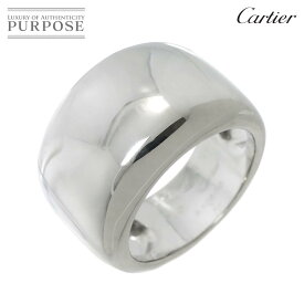 【新品同様】 カルティエ Cartier ヌーベルバーグ #51 リング K18 WG ホワイトゴールド 750 指輪 Nouvelle Vague Ring【中古】