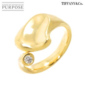 【新品同様】 ティファニー TIFFANY&Co. フルハート 9号 リング ダイヤ 1P K18 YG イエローゴールド 750 指輪 Full Heart Ring【中古】