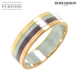 【新品同様】 ブシュロン BOUCHERON プルミエール キャトル #61 リング K18 YG WG PG ステンレス 4カラー Ring【証明書付き】【中古】