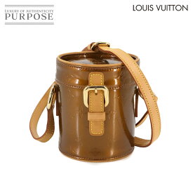 ルイ ヴィトン LOUIS VUITTON ヴェルニ アスター プレイス ショルダー バッグ レザー ブロンズ M91101 ゴールド 金具 Astor Place 【中古】