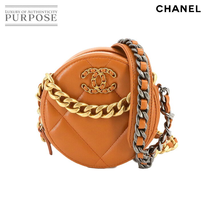 楽天市場】【未使用 展示品】 シャネル CHANEL 19 ラウンド クラッチ 