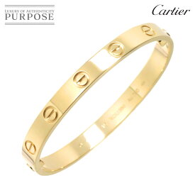 【新品同様】 カルティエ Cartier ラブ ブレス #15 K18 YG イエローゴールド 750 ブレスレット バングル Love Bracelet 【証明書付き】【中古】