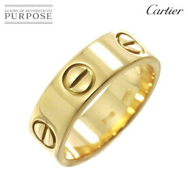 【新品同様】 カルティエ Cartier ラブ #48 リング K18 YG イエローゴールド 750 指輪 Love Ring【中古】