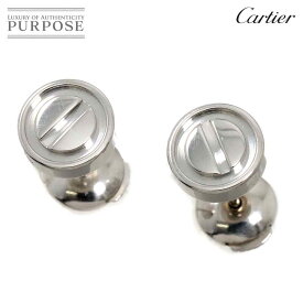【新品同様】 カルティエ Cartier ラブ ピアス K18 WG ホワイトゴールド 750 LOVE Earrings Pierced【中古】