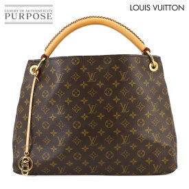 ルイ ヴィトン LOUIS VUITTON モノグラム アーツィー MM ショルダー バッグ ブラウン ゴールド 金具 M40249 Artsy 【中古】