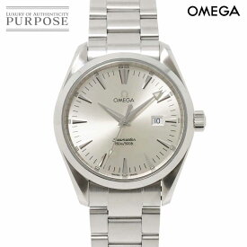 オメガ OMEGA シーマスター アクアテラ 2517 30 メンズ 腕時計 デイト シルバー クォーツ ウォッチ Seamaster 【中古】