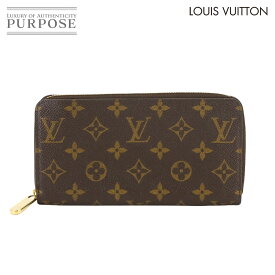 ルイ ヴィトン LOUIS VUITTON モノグラム ジッピー ウォレット ラウンドファスナー 長財布 ブラウン M42616 Monogram Zippy Wallet 【中古】