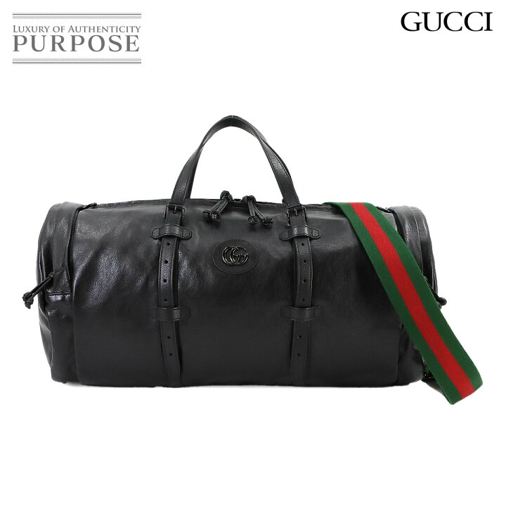 楽天市場】【未使用 展示品】 グッチ GUCCI ダブルG 2way ボストン 